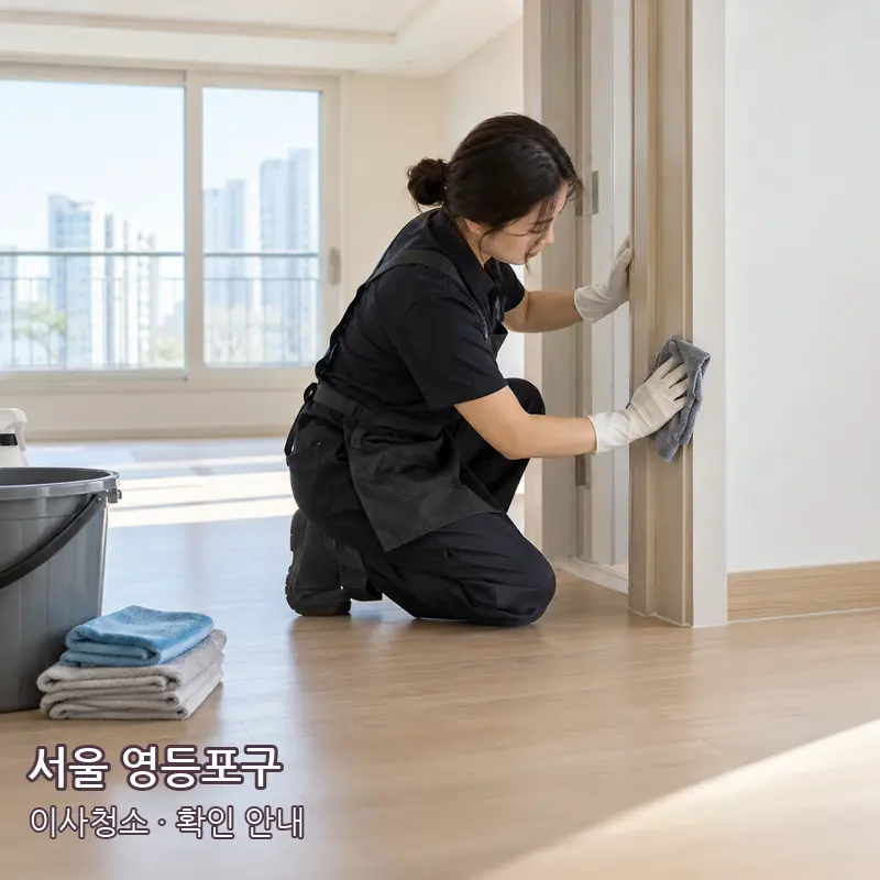 서울 영등포구 이사청소 작업 범위 예시 이미지